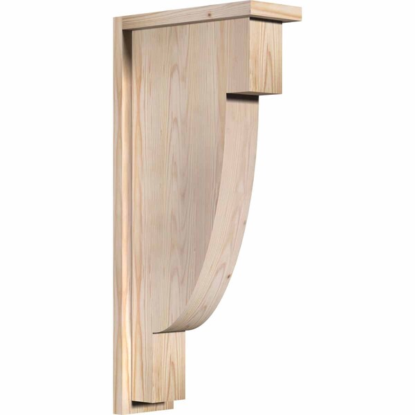 Ekena Millwork Alpine Smooth Corbel w/Backplate, Douglas Fir, 5 1/2"W x 14"D x 30"H COR06X14X30ALP01SDF - main